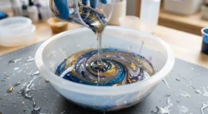 swirling color effect